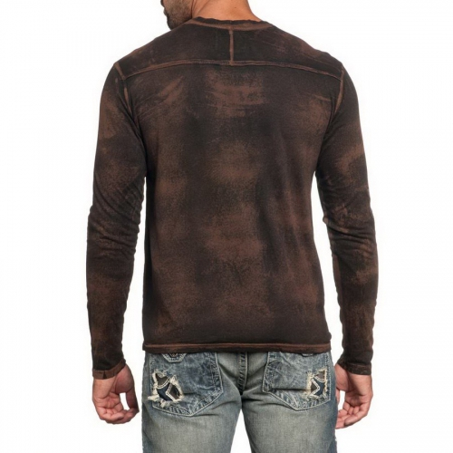 Футболка Affliction Standard Destroy Henley ціна